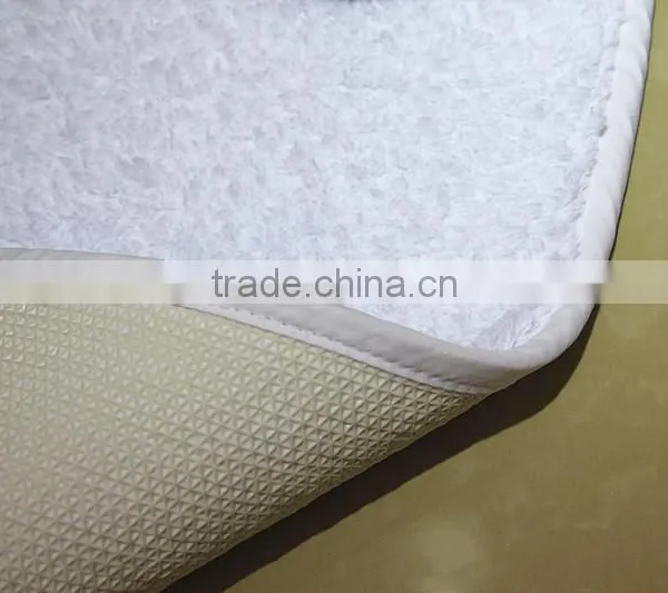 Round Cotton Anti-slip Hotel Bath Rug photo-5