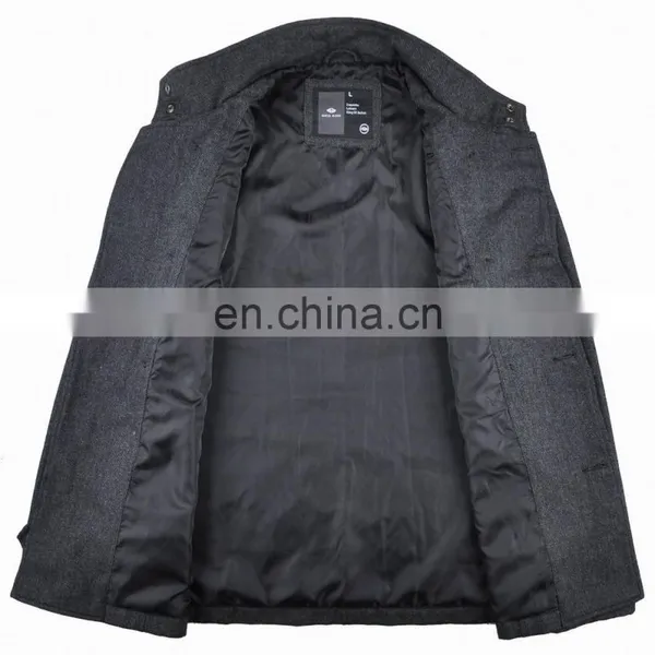 Lastest Design Mens Spring Top Grade Handsome Cashmere Overcoat photo-2