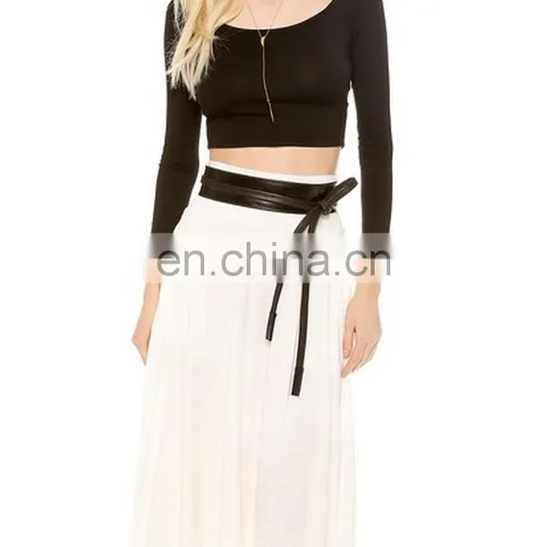 2016 New Arrive Ladies Plain Crop Top photo-4