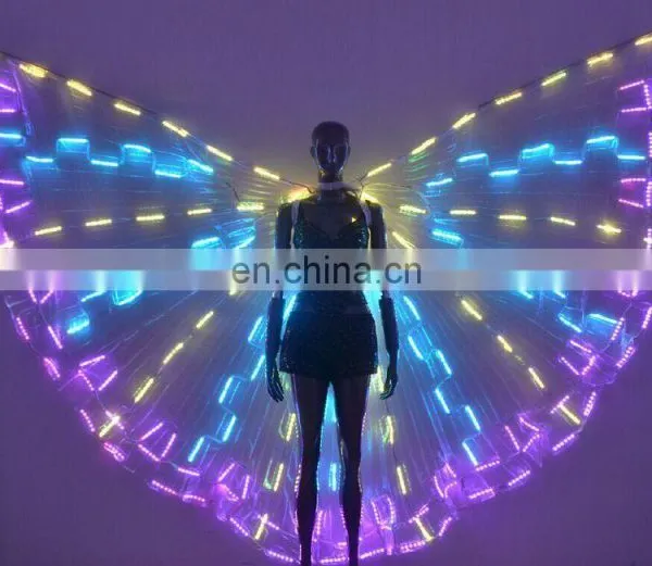 Party Dancing Led Costume Led Belly Dance Wings photo-2