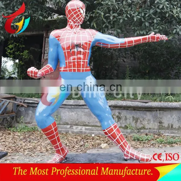 FRP Superhero Life Size Movie Statue photo-4