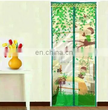 Durable and Hotsale Magnetic Curtains 100% SOFT Mesh Screen Door For Agaainst Mosquito and Home Decoration photo-6