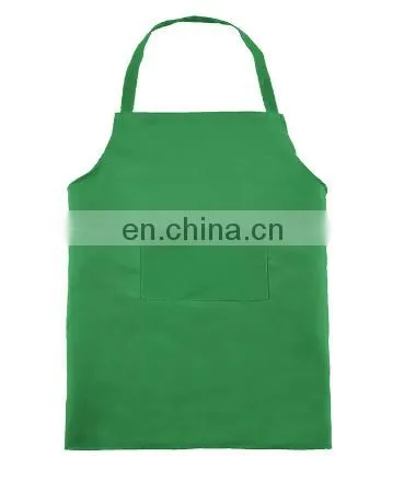 China Supplier Embroidery Logo Cotton Kitchen Apron/garden Apron With Pockets photo-3