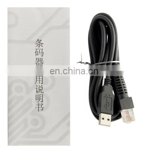 Wholesale USB UPC EAN Laser Handheld Barcode Scanner (XYL-8202) Supermarket Laser Barcode Scanner Symbol Barcode Scanner photo-5