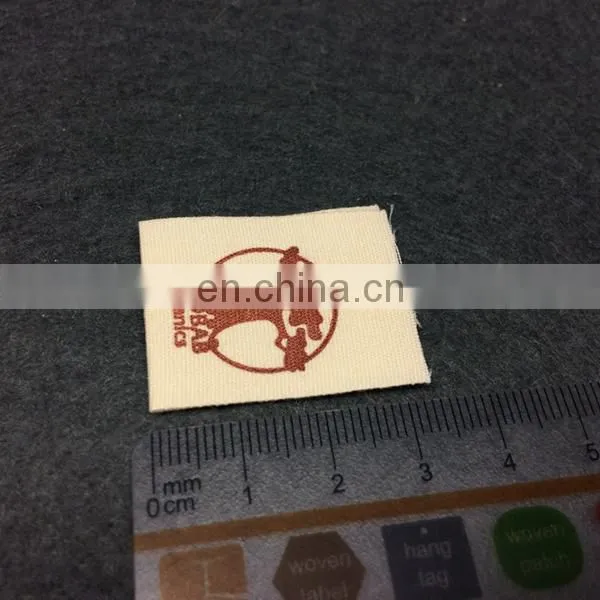 Garment Woven Label/tag/customized Clothing Silk Screen Label Printing photo-2