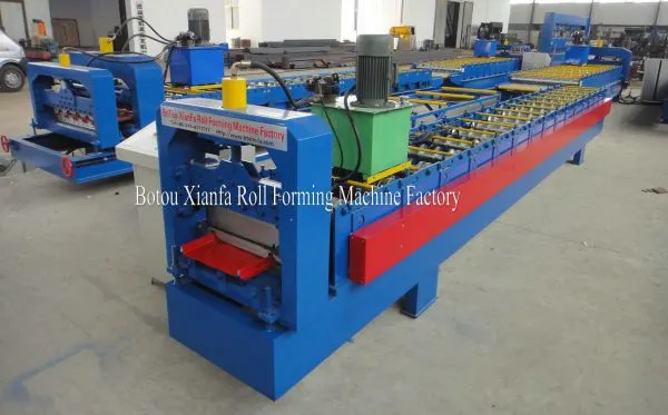 Standing Seam Roofing Sheet Roll Forming Machine photo-2