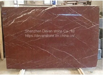 Coral Red Marble Slabs & Marble Tiles photo-3