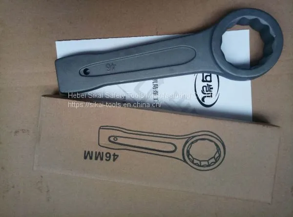 Factory Direct Sale Carbon Steel Slogging Ring Spanner photo-3