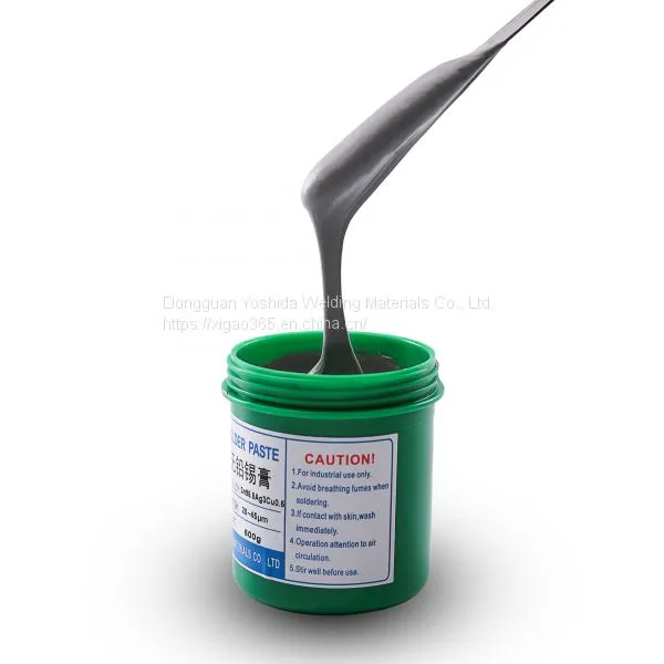 High Temperature Lead-free Halogen-free Solder Paste No-clean Solder Paste SMT Solder Paste photo-3