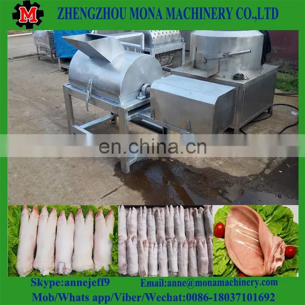 Animal Feet Hair Removing Machine on Slaughtering Equipment photo-3