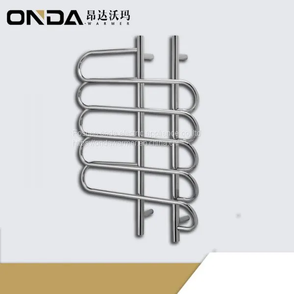 China Factory Rotatable Heated Towel Rack Mirror Polished