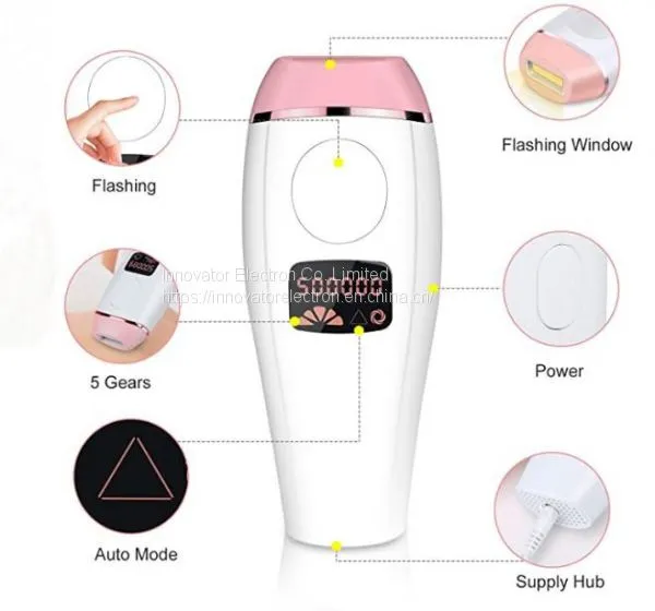 Ipl Hair Removal Home Used Beauty Machine Ipl Hair Removal Machine Ice Care Painless photo-3