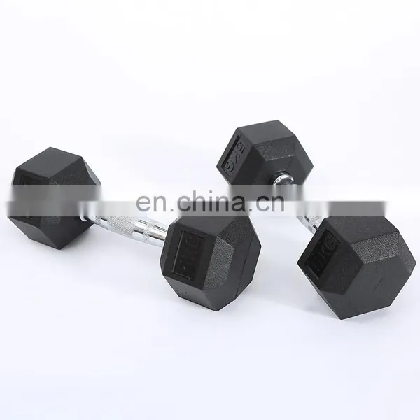 Factory Direct Sales Support A Large Number Adjustable Dumbbell Lbs Hex Dumbbell Set Rubber photo-2