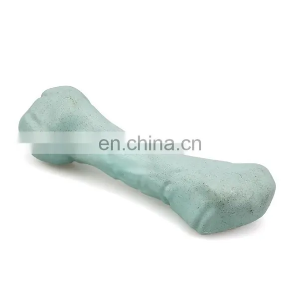 2020 Wholesale Straw Material Eco-friendly Pet Productions Simulated Bone Shaped Dog Chewing Bone photo-2