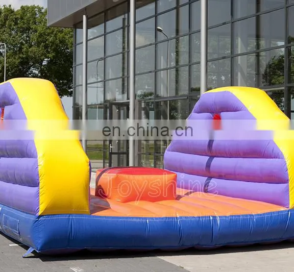 Inflatable Pillow Bash Jousting Wipeout Game Interactive Gladiator Joust Pole Games photo-4