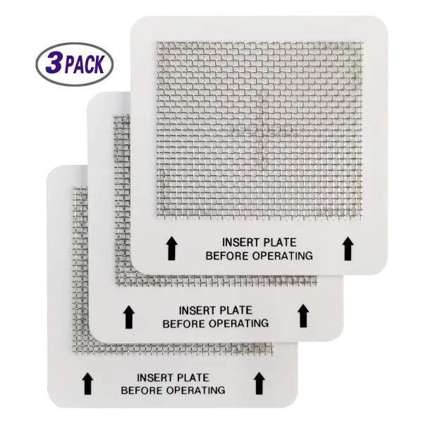 Lufuta Universal Ceramic Ozone Plates 4.5'X4.5