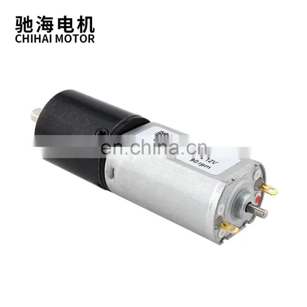 ChiHai Motor CHP-20GP-180 Mini dc Gear Carbon Brush 20mm Planetary Gearbox 12v Low Speed High Torque Gearbox Motor photo-3