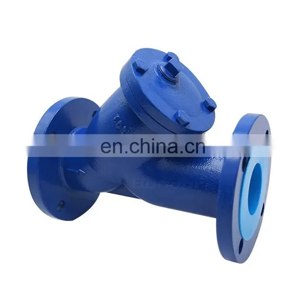 Bundor Cast Iron Y Type Strainer Ductile Iron GL41H DN150 Y-strainer photo-2