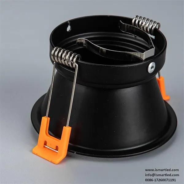 Anti Glare Black Round Recessed Led Spotlight Frames photo-5
