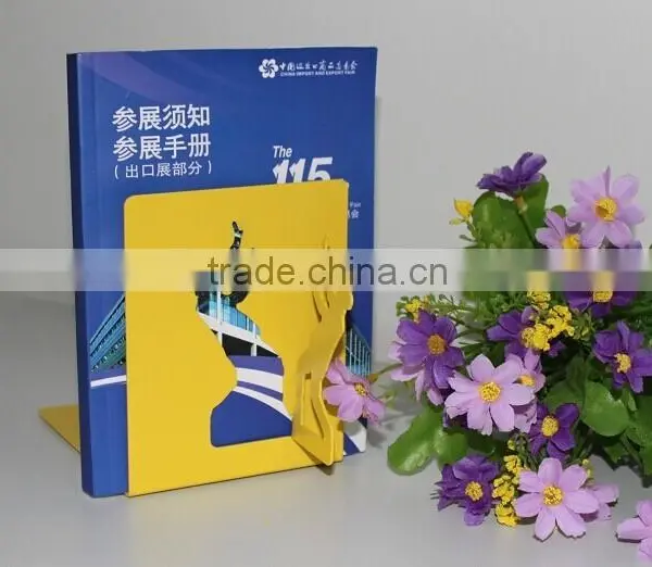 Metal Book Stand With 3D Pattern L1003