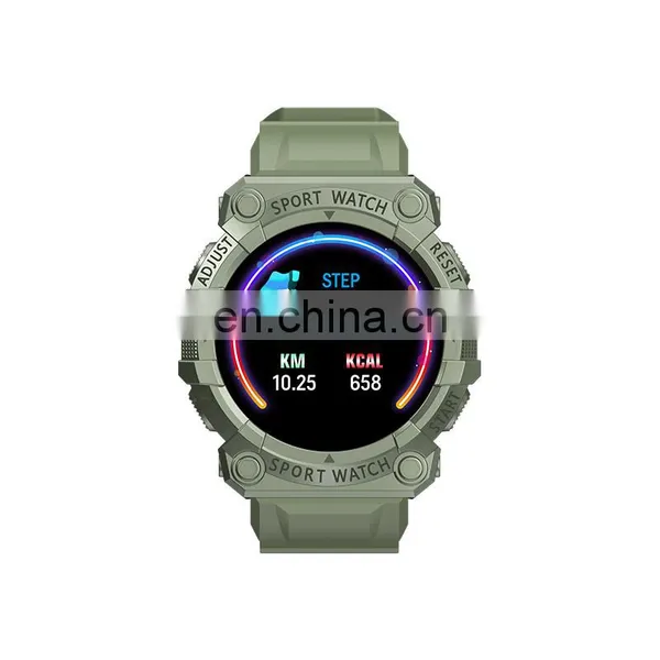 Cheap Sports Fitness Tracker FD68S Smart Watch Waterproof Heart Rate Monitor Round Screen FD68S Smartwatch for Men photo-3