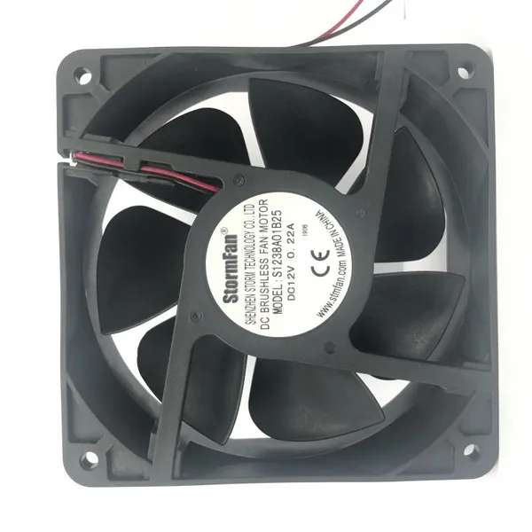 12038Supercharged Large Air Volume Inverter Power Fan Vehicle Inverter Power Dissipation DC12 DC Fan photo-3