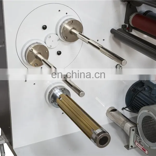 USK320 Roll to Roll Automatic Self Adhesive Blank Barcode Sticker Rotary Kiss Die Cutter Slitter Rewinder Machine photo-5