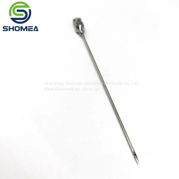 Shomea Customized 11G-32G Stainless Steel Long Lancet Needle With Luer Lock photo-3
