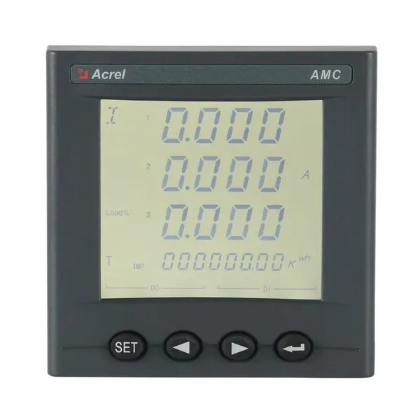 Acrel AMC96L-E4/KC2M With 2 Analog Output AC Smart Power Analyzer Three Phase LCD Display 4DI2DO RS485-Modbus/RTU Protocol photo-4