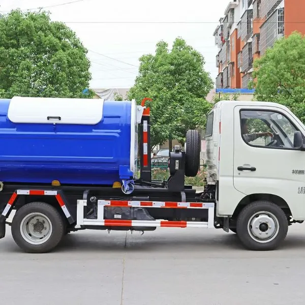3000 L Hook Arm Garbage Truck 3000 Liters Hook Arm Garbage Truck Price 3000 Liters Hook Arm Garbage Truck Manufacturer photo-4