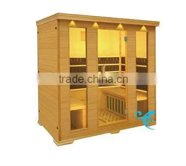 A Serial Tourmaline Sauna Room