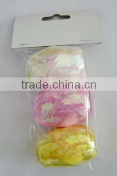 HOT SALE 3PK Mix Color 10 Meters Metallic Poly Curly Ribbon Gift Bow photo-5