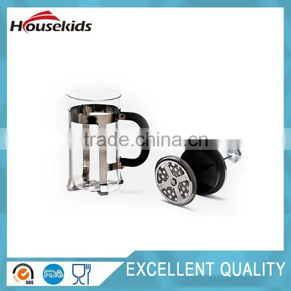New Coffee Tea Maker With Stainless Steel Plunger High Quality Glass and Stainless Steel photo-3