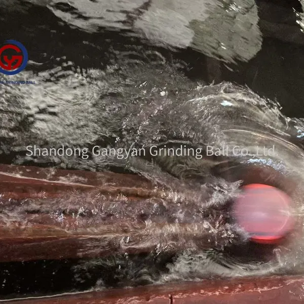 OEM&ODM Factory High Manganese Forged Steel Balls Grinding Media Ball Forged Grinding Ball for Mining photo-3