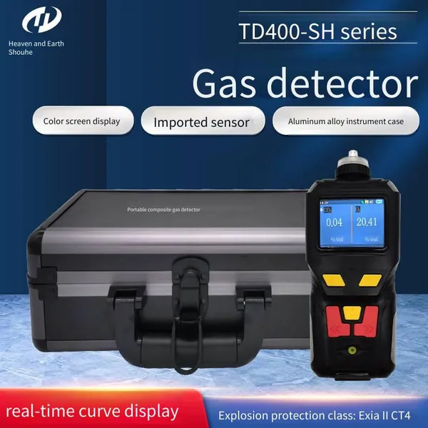 Portable Trichlorosilane Detector and Alarm Td400-sh-sihcl3, Pump Suction Sampling, Color Screen Display photo-3
