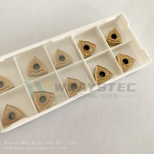 CNC Carbide Insert With Golden Coating for Steel-WNMG080412/04/08 photo-2