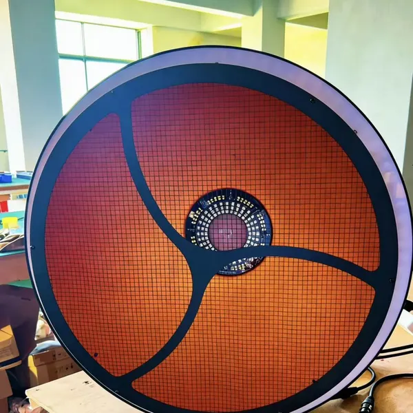 LED Vintage Retro Par Can Light With 3-Zone Segmented Halo Ring (200W COB 1600K) photo-5