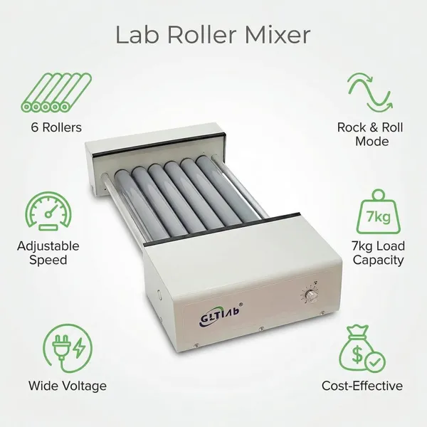 Lab Variable Speed Blood Tube Roller Mixer photo-5