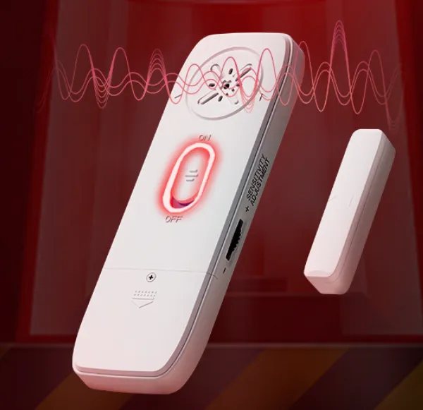 Ultra Thin Household Door Magnetic Alarm/door and Window Vibration Anti-theft Thief Opening Reminder Window Anti-theft Artifact(wechat:13510231336) photo-2
