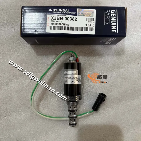 Hyundai Eppr Valve Assy XJBN-00382 for Hyundai EXCAVATOR R215-7/R225-7 photo-3