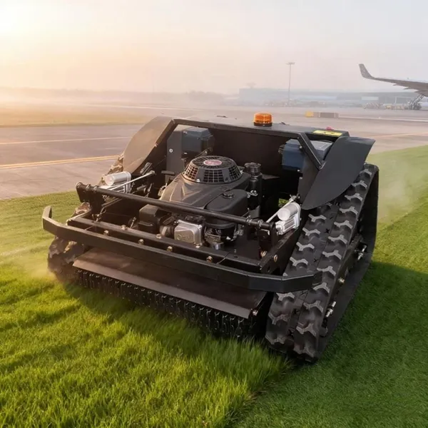 Vigorun Electric Remote Control Lawn Mower Integrated Brushless Motor & Gearbox RC Robot for Steep Slopes