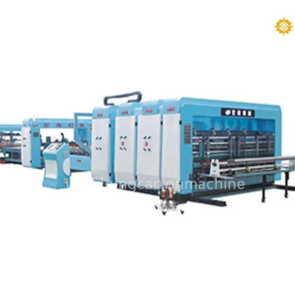 New Model Automatic Folder Gluer Stitcher Machine
