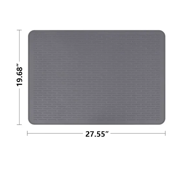 Silicone Induction Cooktop Mat Magnetic Stove Top Protector Heat Resistant Hot Pad Countertop Guard Kitchen Dish Drying Mat photo-5