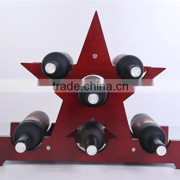 Unfinished Wooden Wine Rack photo-2