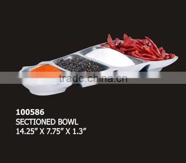 Continental Spice Dish / Chip n Dip Dish /manufacture of Serving Platter