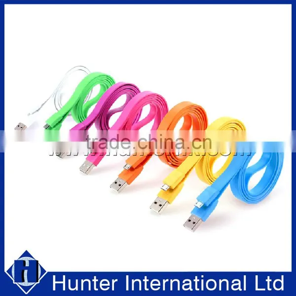 Best Selling Colorfull For Micro USB Flat Data Cable photo-2