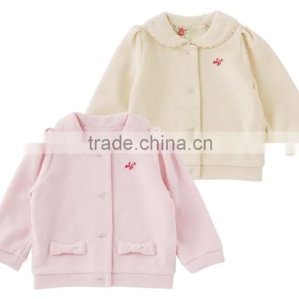 Cute Japanese Wholesale High Quality Product Baby Jacket Children Winter Clothes Kid Toddler Clothing Infant Garment With Ribbon photo-6