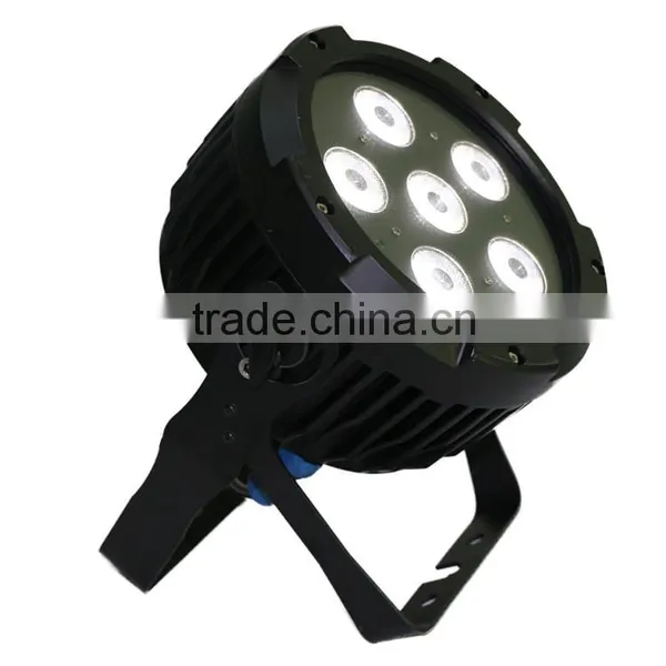 DMX512 Led Stage Par Light 6pcs 15w RGBWA 7in1 Outdoor Lighting photo-2