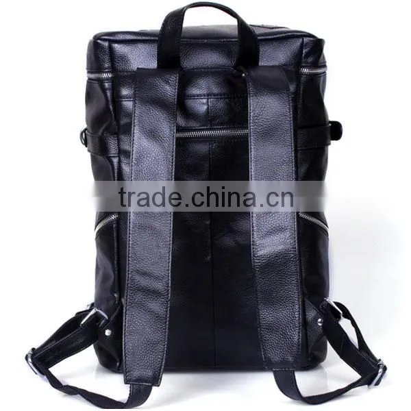 2013 New Fashion Men Leather Backpacks,men Leather Fashion Backpack photo-3