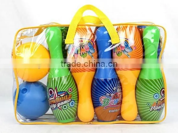 25cm Children Bowling Toy With 10 Bottles and 2 Balls photo-5